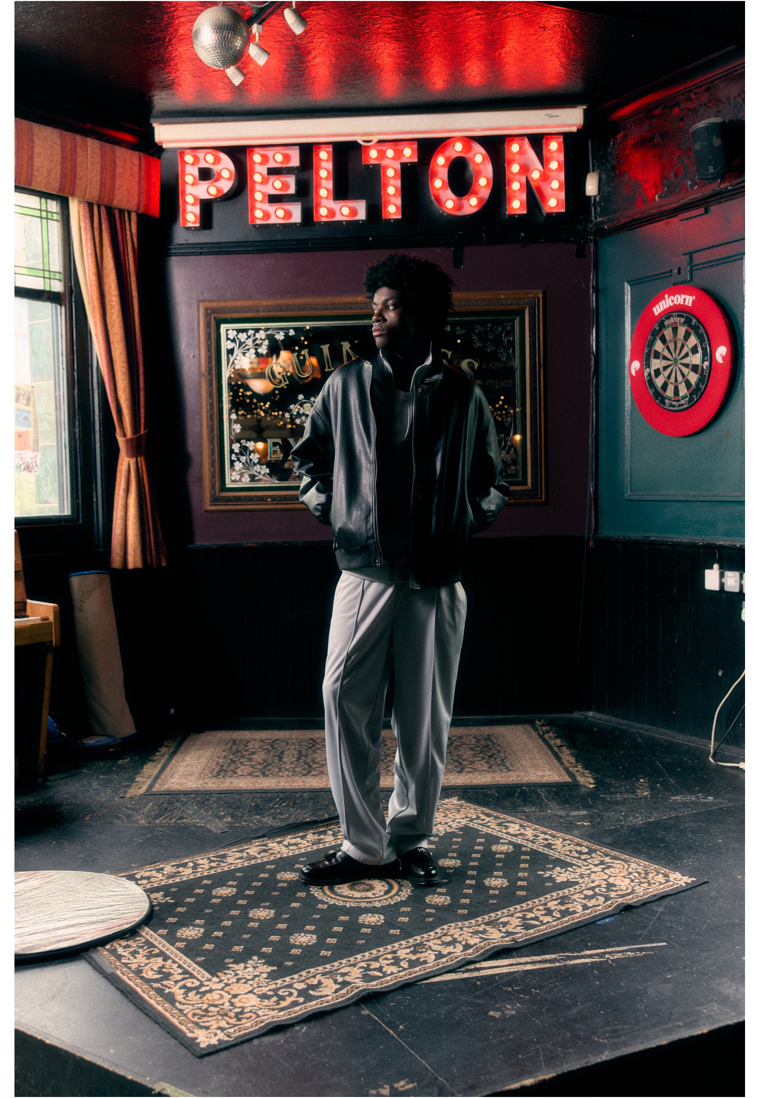 Urban Classics Faux Leather Jacket