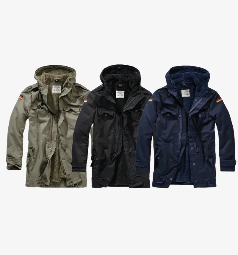 Bw Parka (german Military Jacket) Jacket - Brandit