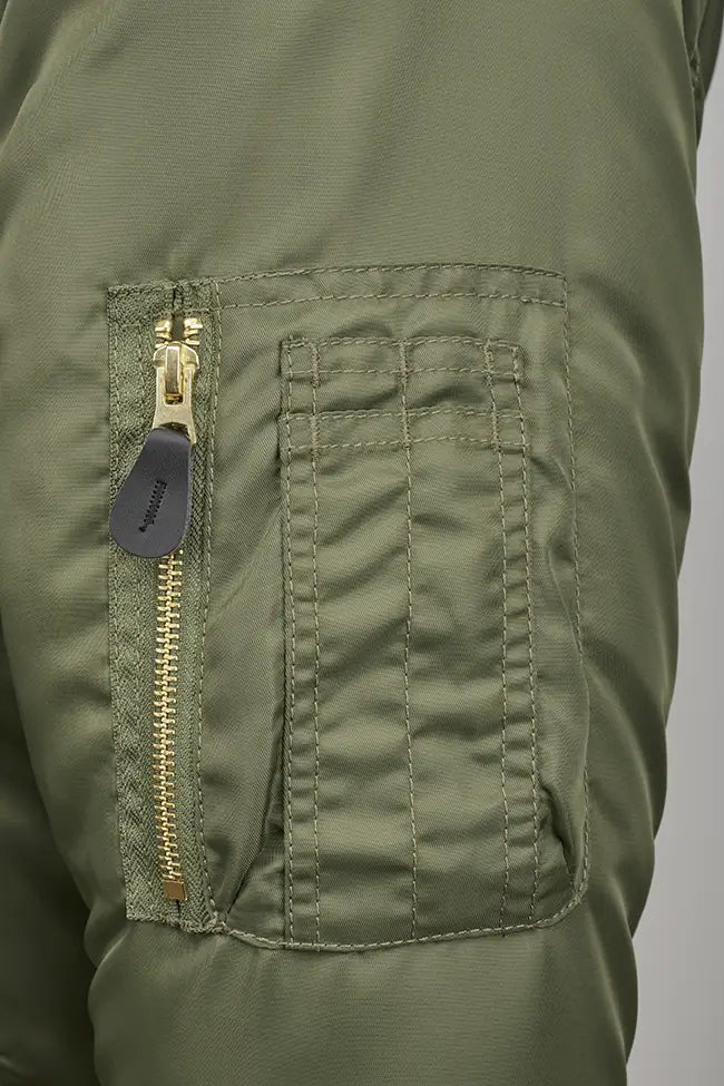 Ma2 Fur Collar Bomber Jacket Heavy - Brandit