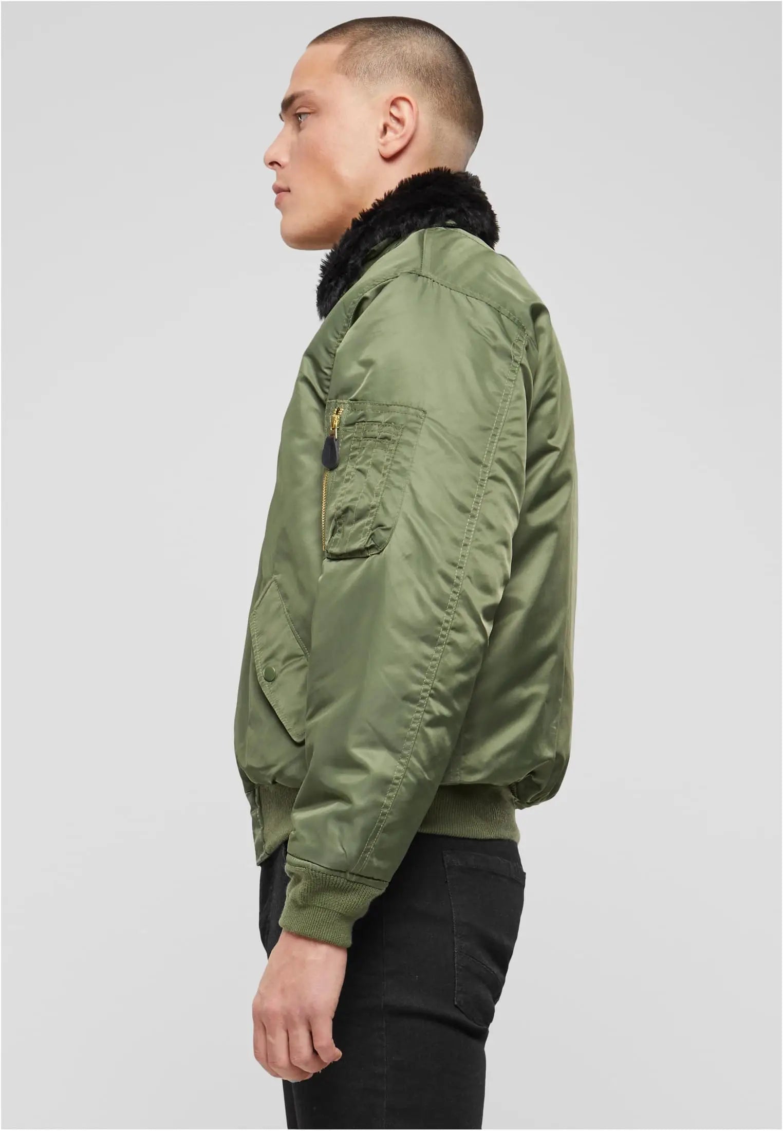 Ma2 Fur Collar Bomber Jacket Heavy - Brandit
