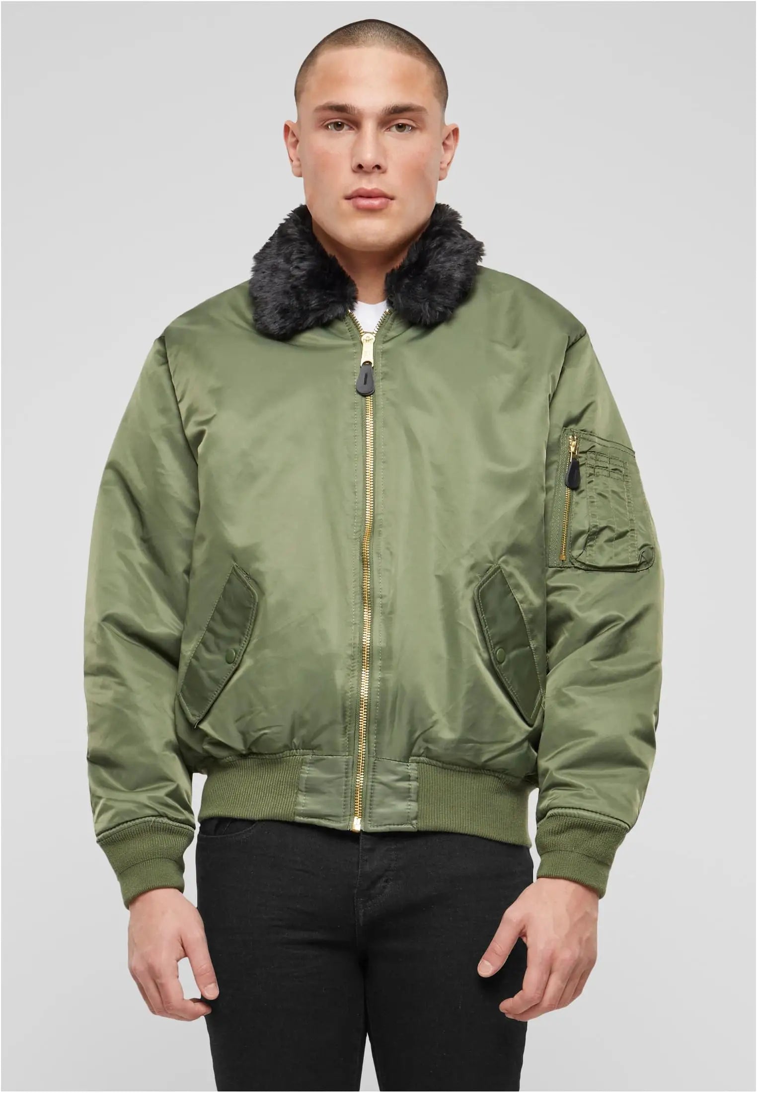 Ma2 Fur Collar Bomber Jacket Heavy - Brandit
