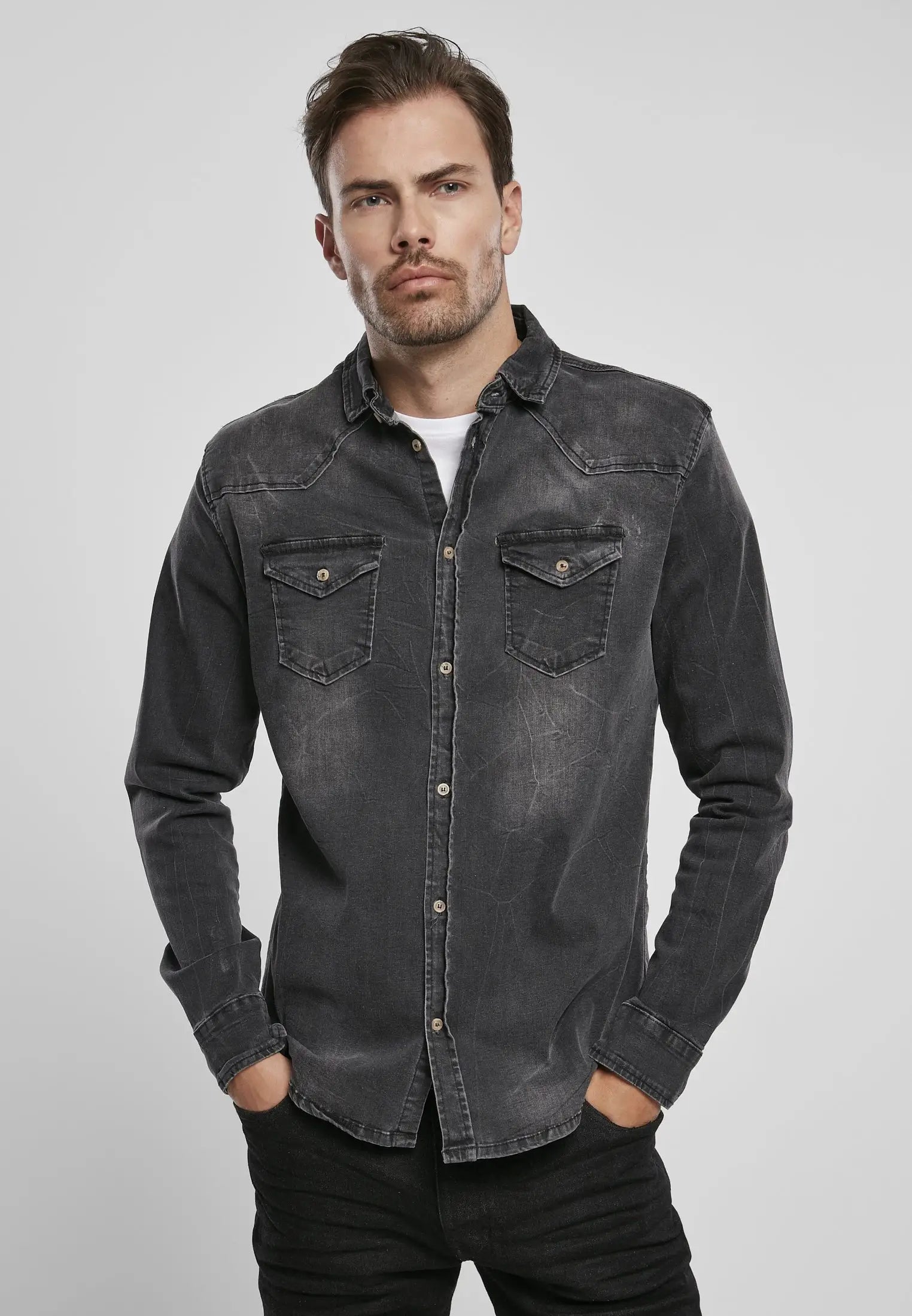 Riley Denim Shirt - Brandit